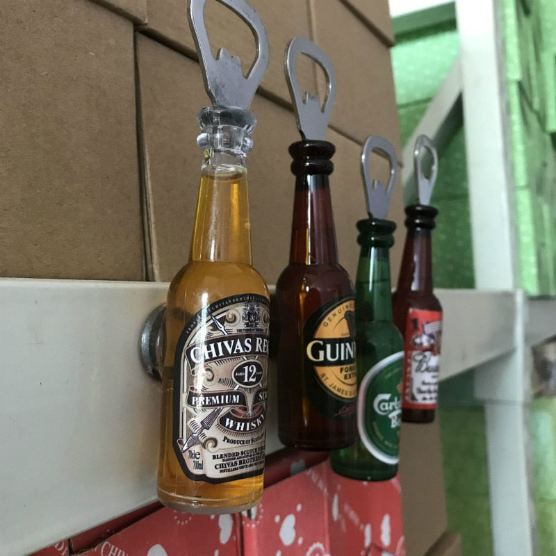 Retro Magnetic Mini Beer Bottle Opener