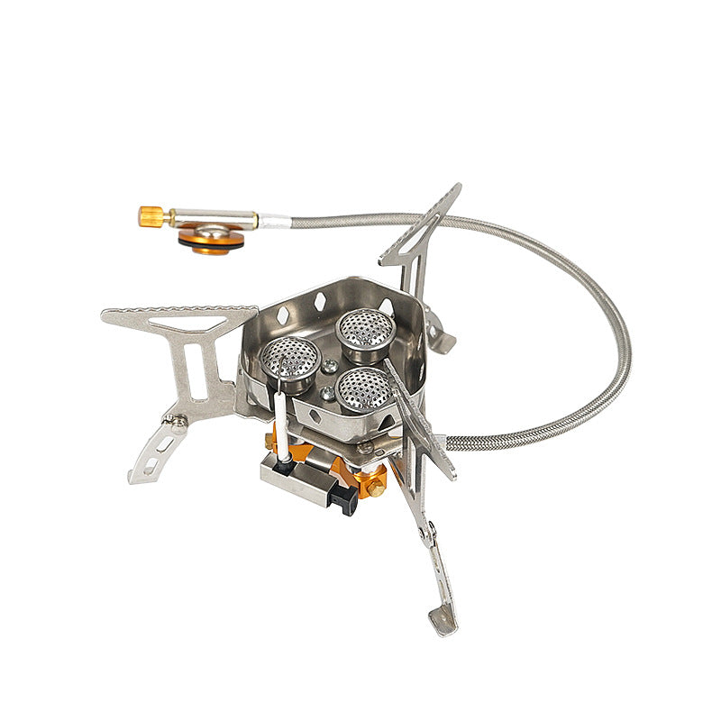 Outdoor Portable Three-Head Gas Stove