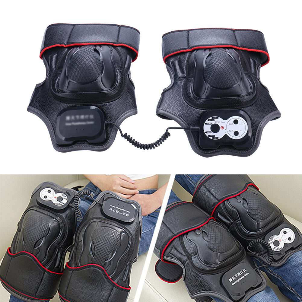 Knee Joint Physiotherapy Heat Vibration Pain Relief Massager