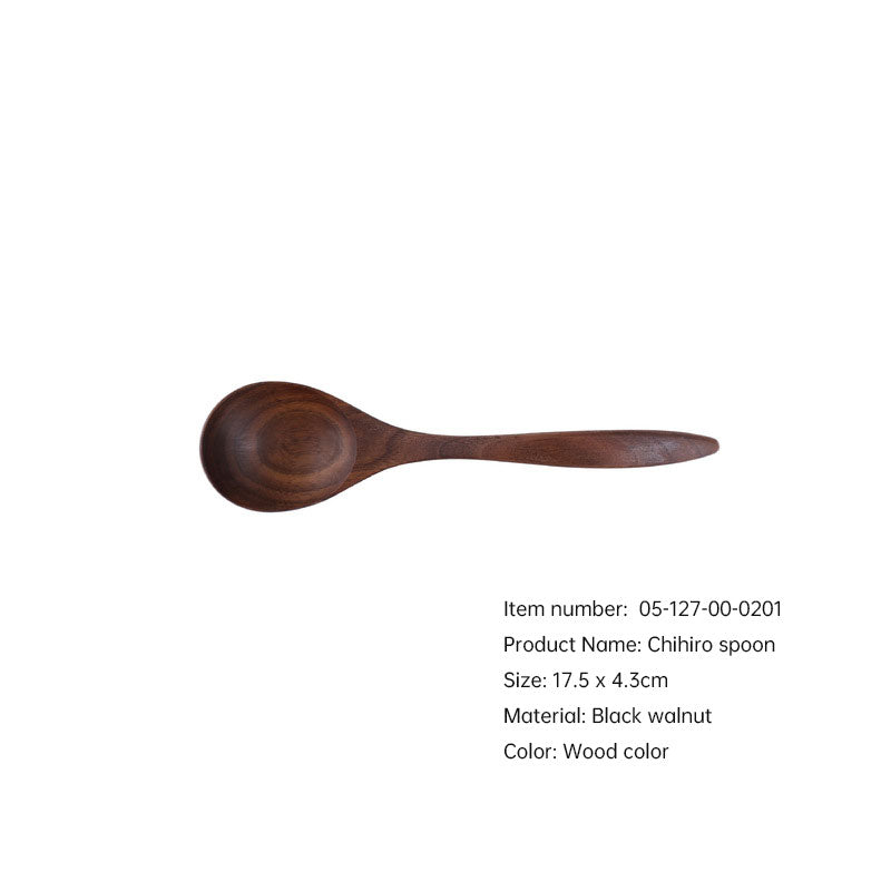 Black Walnut Wooden Tableware