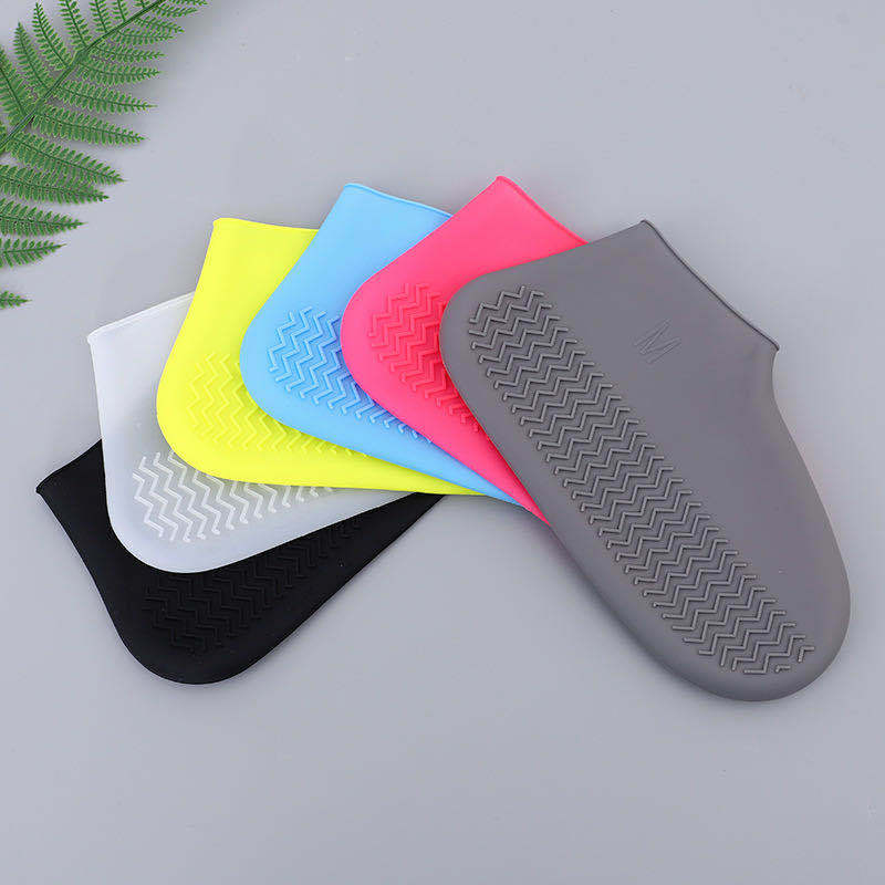 Waterproof, Anti Slip Silicone Unisex Rain Shoe Covers