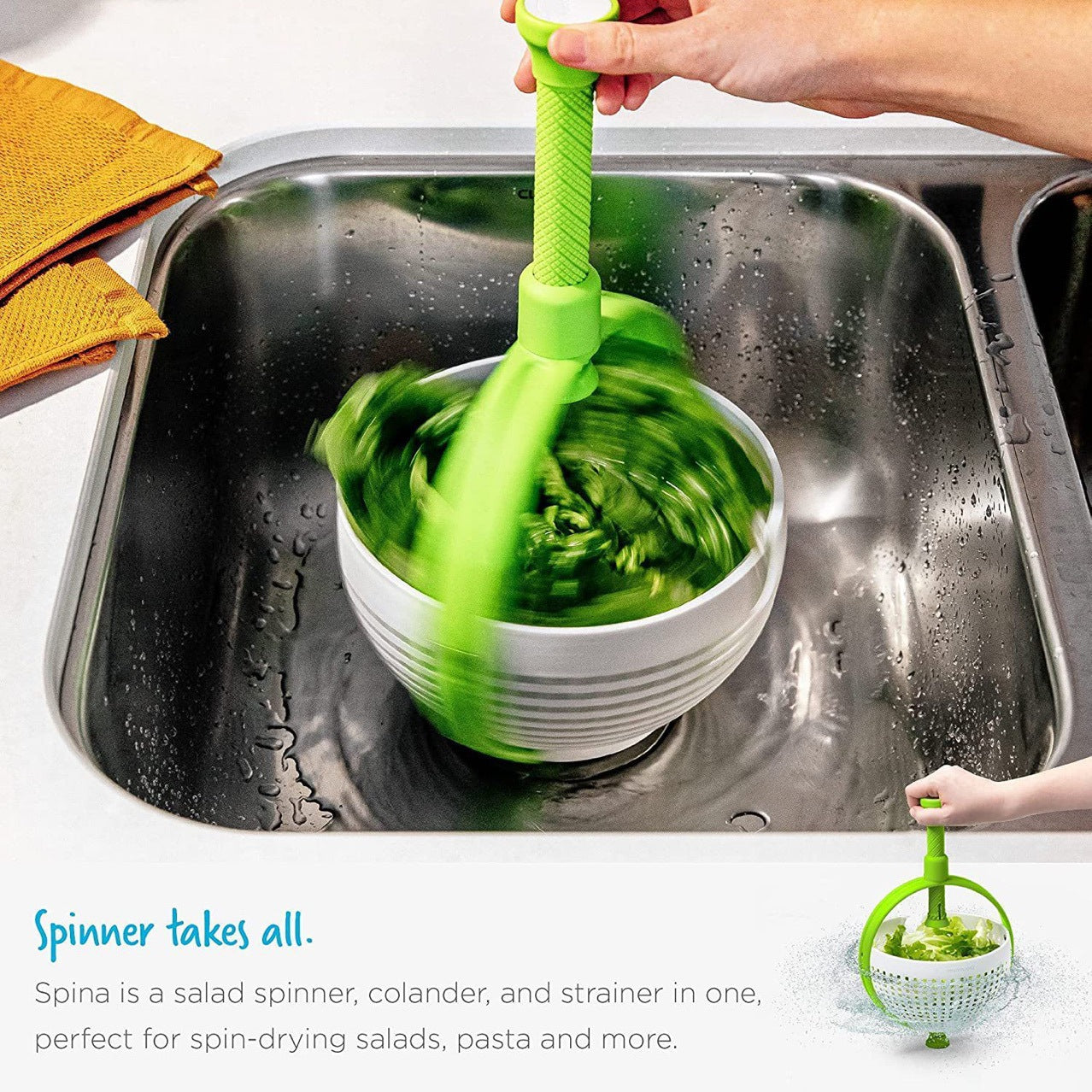 Salad Spinner Drain Basket