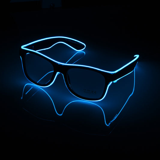 Voice control Wire LED Glowing Sunglasses