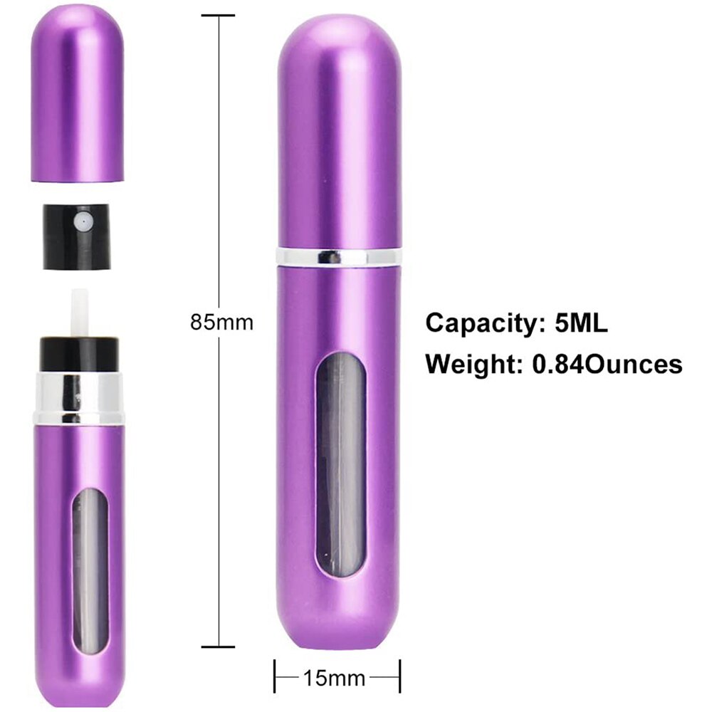 Portable Mini Refillable Perfume Spray Bottle