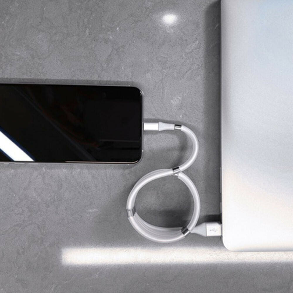 Magnetic Fast Charging Cable Android IOS Type C Micro USB