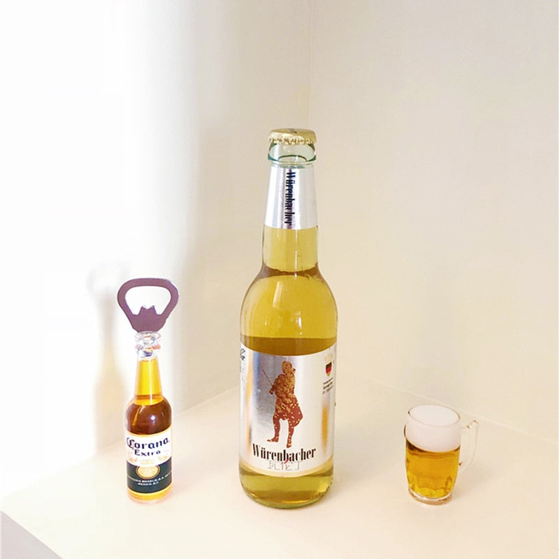 Retro Magnetic Mini Beer Bottle Opener