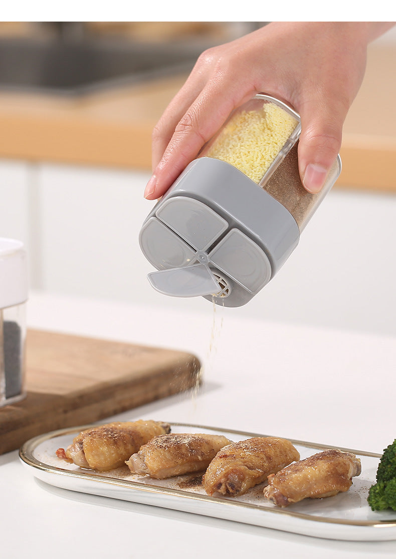 4 In 1 Camping Spice Dispenser With Lids