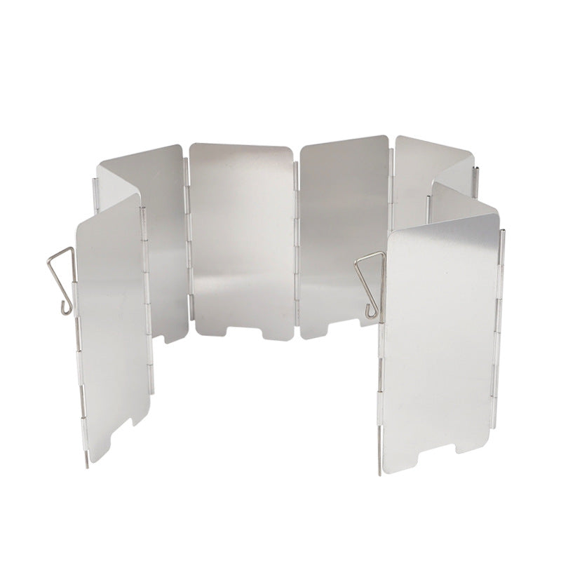 Aluminum Outdoor Stove Windshield