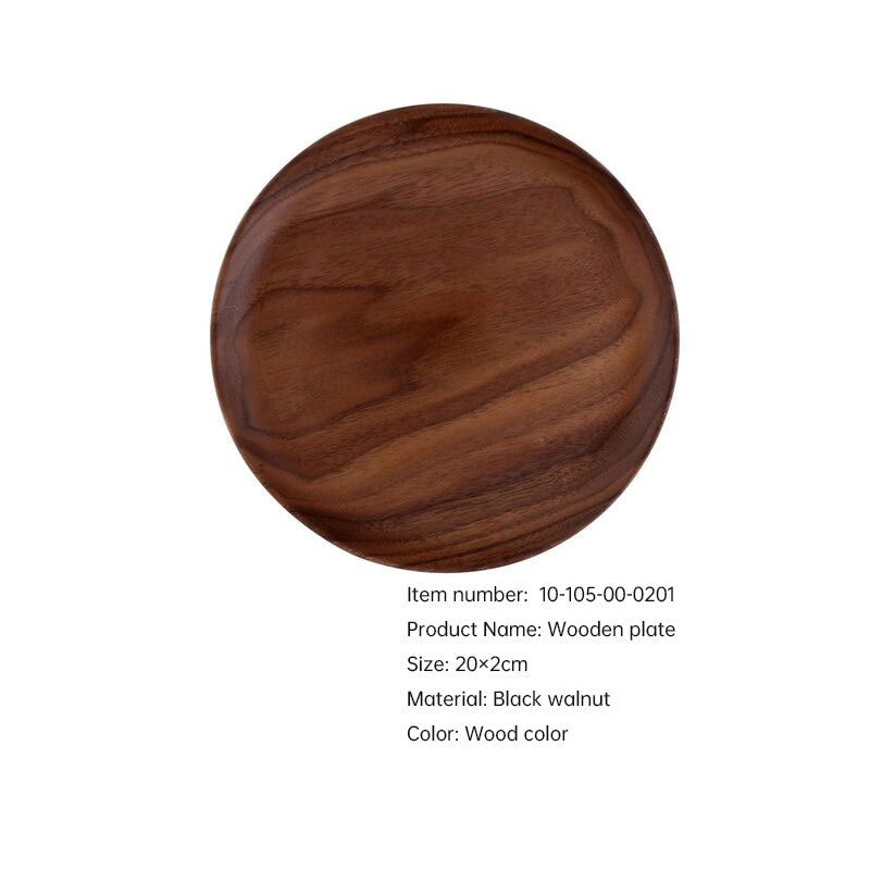 Black Walnut Wooden Tableware