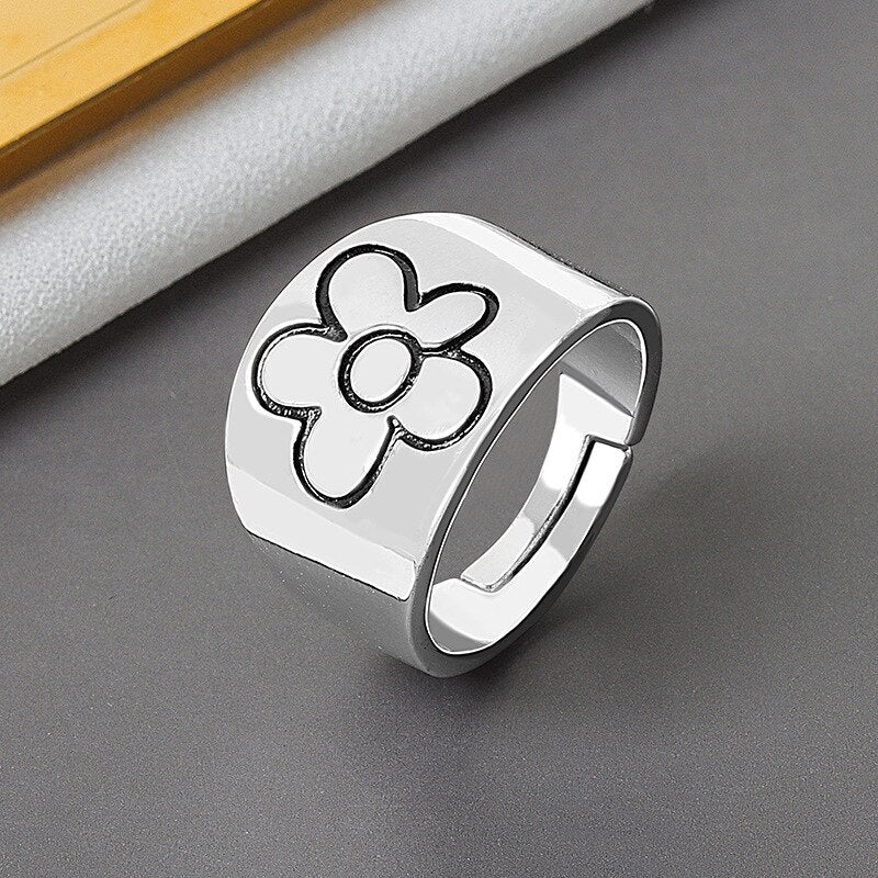 Trendy Flower Style Ring