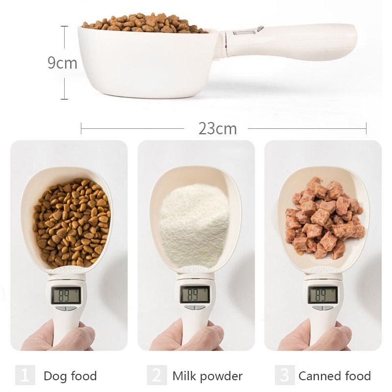 Pet Food & Water Measuring Spoon Mini Scale