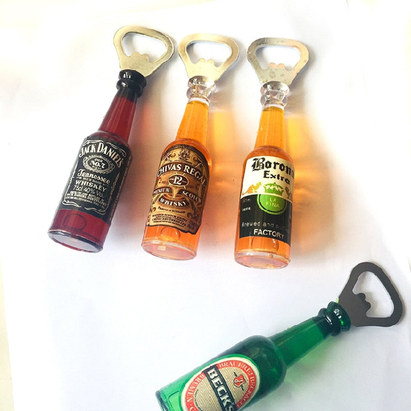 Retro Magnetic Mini Beer Bottle Opener
