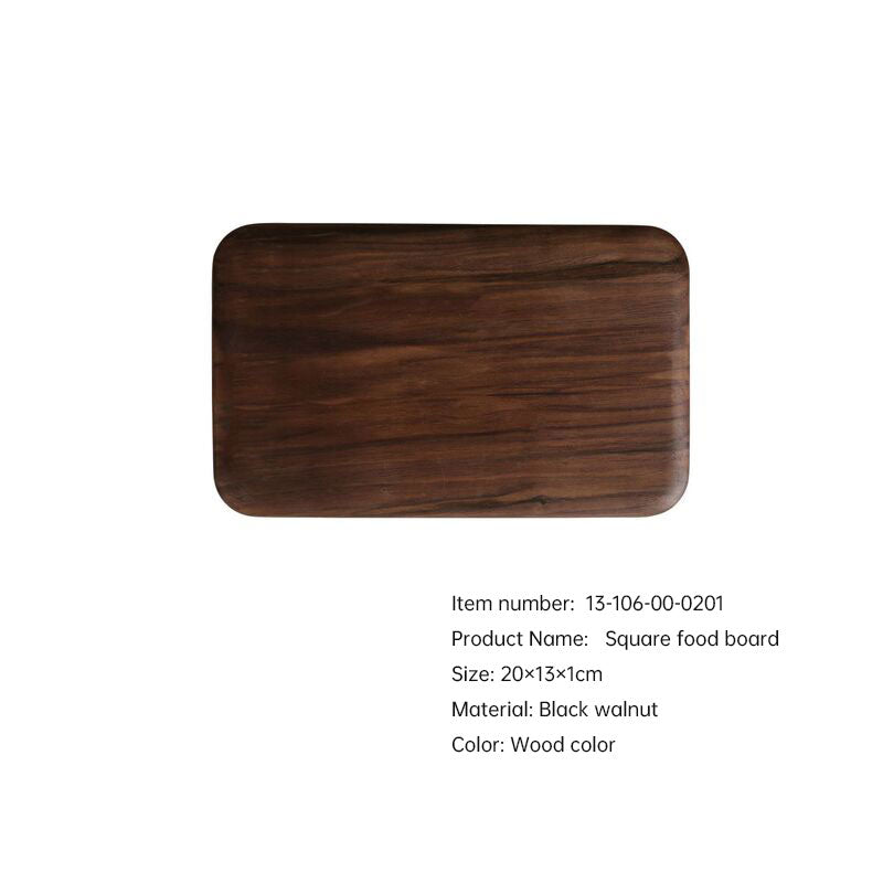 Black Walnut Wooden Tableware
