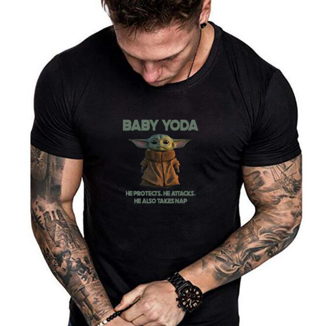 Baby Yoda Shirt Tops