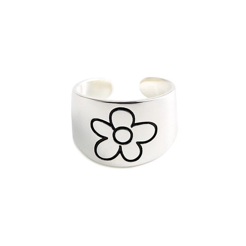 Trendy Flower Style Ring