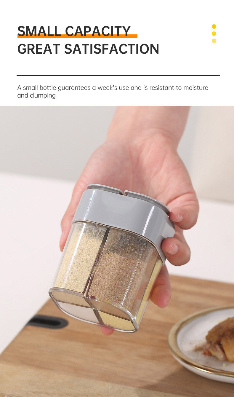 4 In 1 Camping Spice Dispenser With Lids