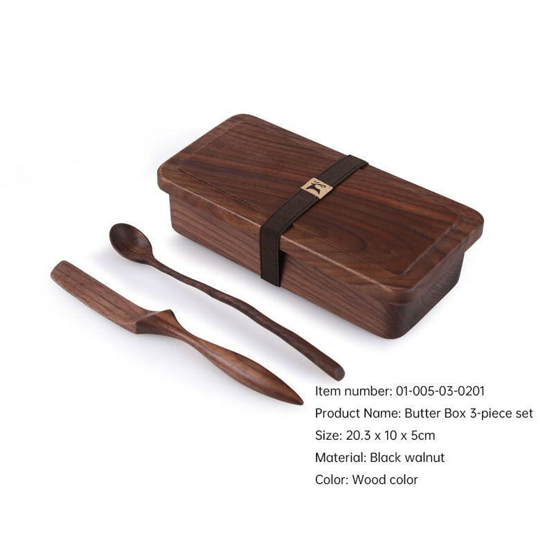 Black Walnut Wooden Tableware