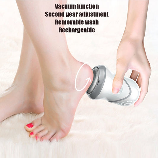 Rechargeable Foot Callus Remover with built in Vacuum