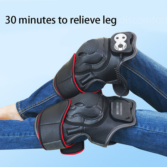 Knee Joint Physiotherapy Heat Vibration Pain Relief Massager