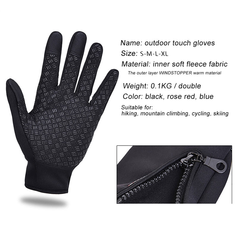 Thermal Gloves Windproof Waterproof