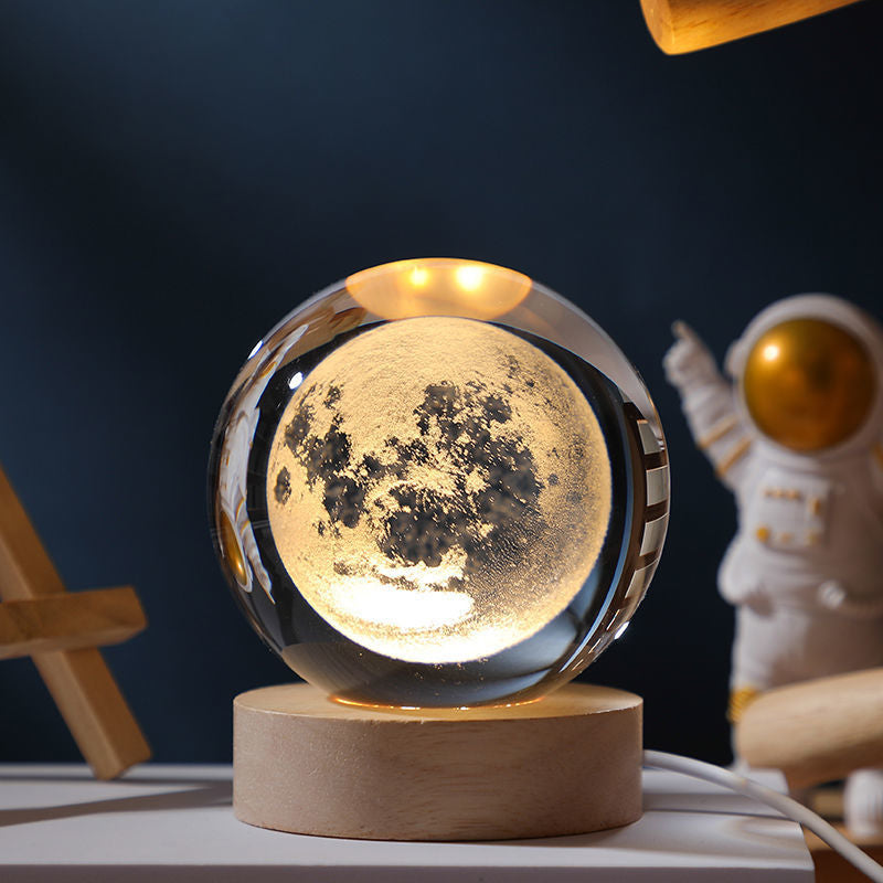 Luminous Crystal Ball Night Light