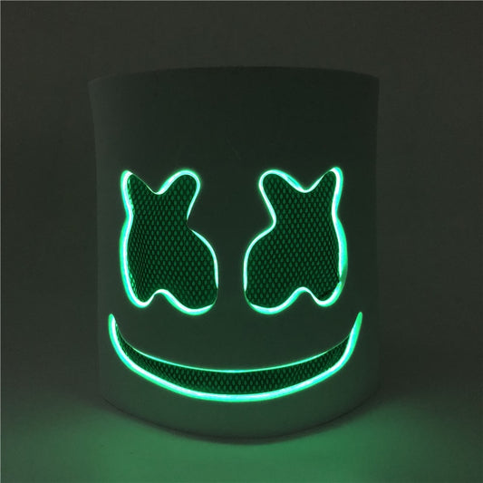 DJ Marshmello LED Luminous Mask