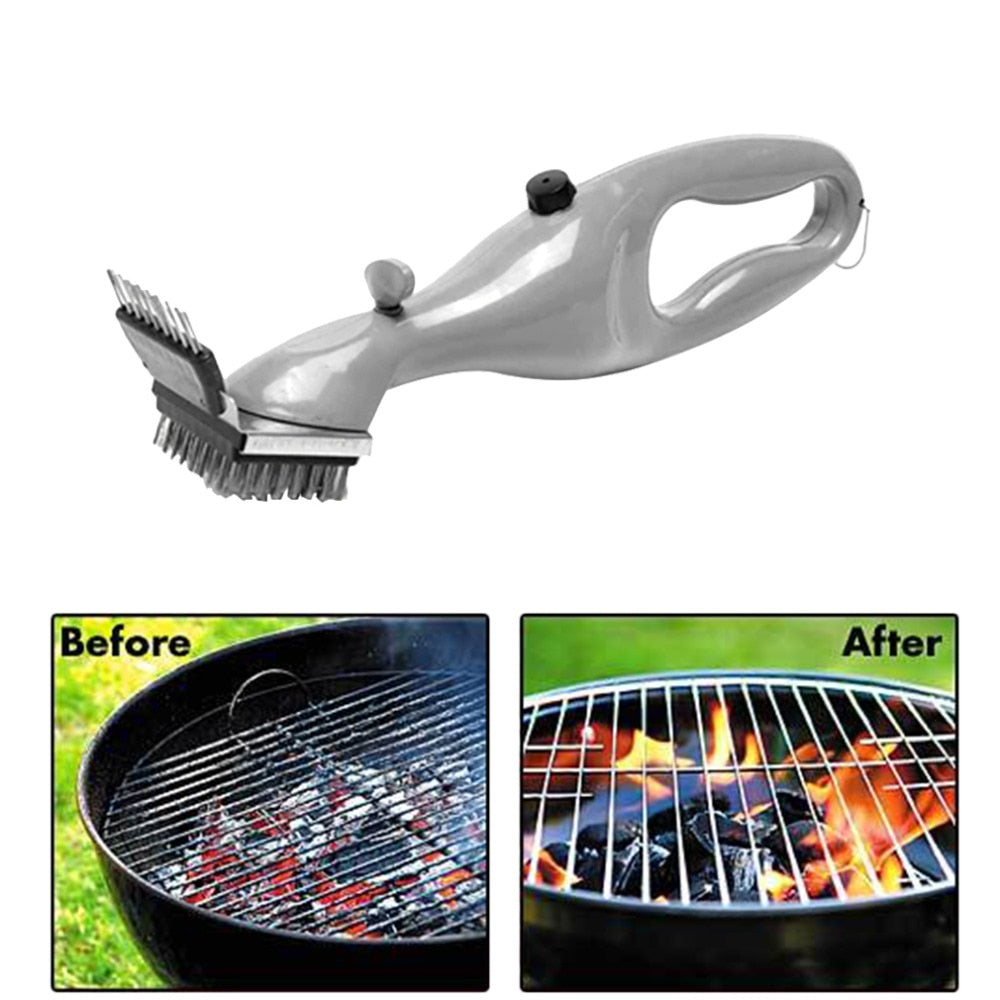 Stainless Steel Grill Cleaning Brush with Steam